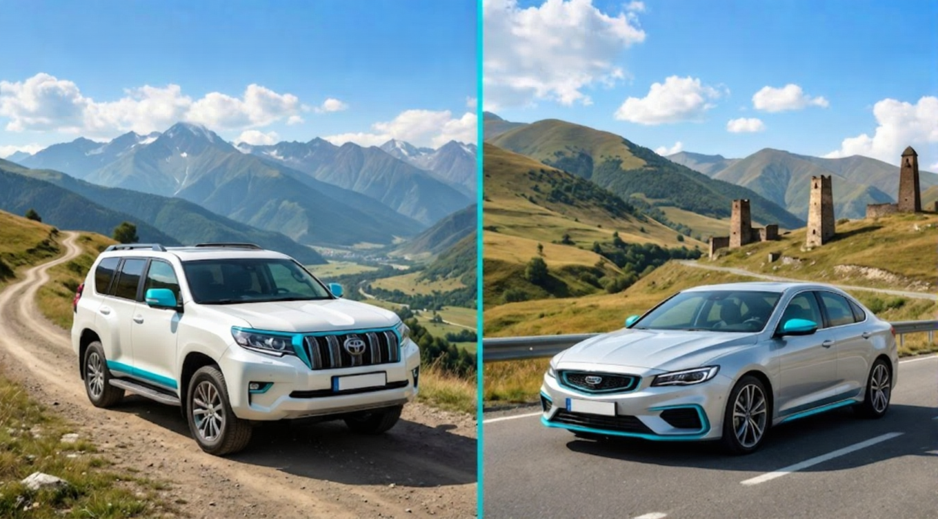 SUV vs Sedan: Which Car Type is Best for Your Georgian Adventure?